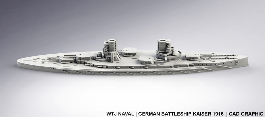 Kaiser 1916 - German Navy - Pre Dreadnought Era - Wargaming - Axis and