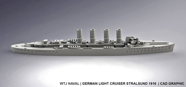 Stralsund 1916 - German Navy - Pre Dreadnought Era - Wargaming - Axis and Allies - Naval Miniature - Victory at Sea