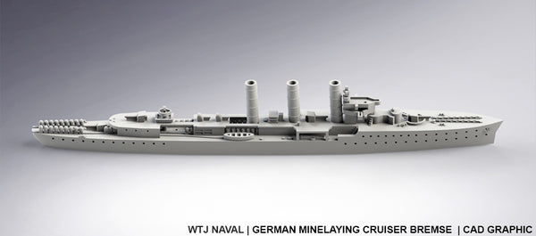 Bremse - German Navy - Pre Dreadnought Era - Wargaming - Axis and Allies - Naval Miniature - Victory at Sea