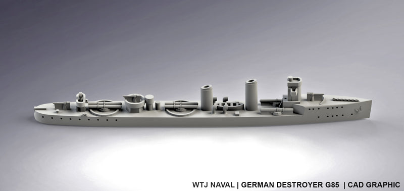 G85 - German Navy - Pre Dreadnought Era - Wargaming - Axis and Allies - Naval Miniature - Victory at Sea