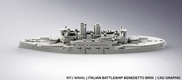 Benedetto Brin - Italian  - Pre Dreadnought Era - Wargaming - Axis and Allies - Naval Miniature - Victory at Sea