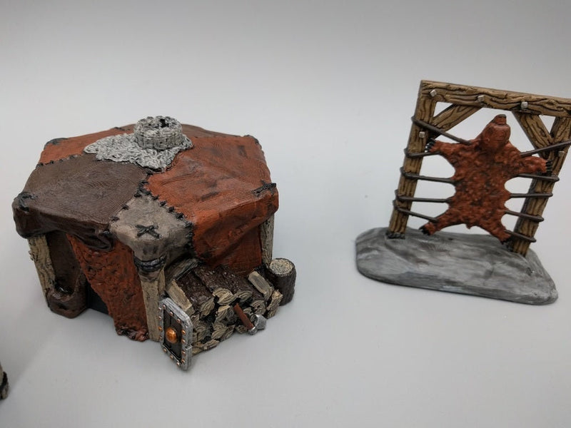 Hero's Hoard Barbarian Village Mix and Match - DND - Pathfinder - Dungeons & Dragons - RPG - Tabletop - EC3D - Terrain