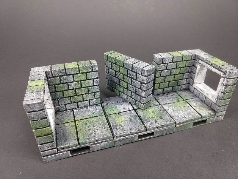 Cut Stone Starter Set 26 Tiles! - OpenLock or DragonLock - Openforge - DND - Pathfinder - Dungeons & Dragons - RPG - Tabletop - 28 mm / 1"