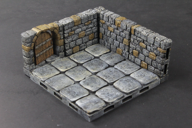 Dungeon Stone Extreme Set 80 Tiles! - OpenLock - Openforge - DND - Pathfinder - RPG - Tabletop