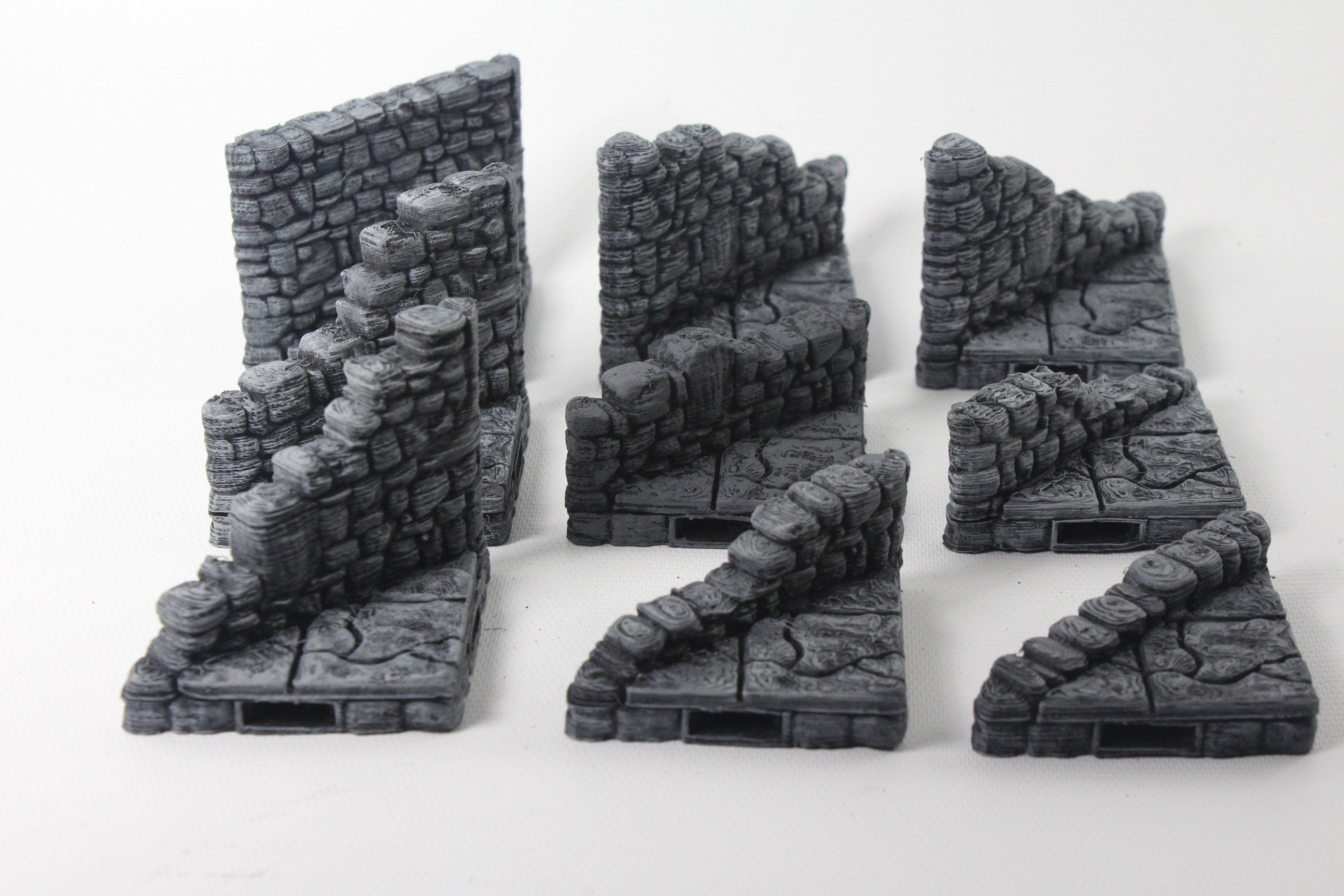 Ruined Stone Extreme Set 80 Tiles! - OpenLock - Openforge - DND - Pathfinder - RPG - Tabletop
