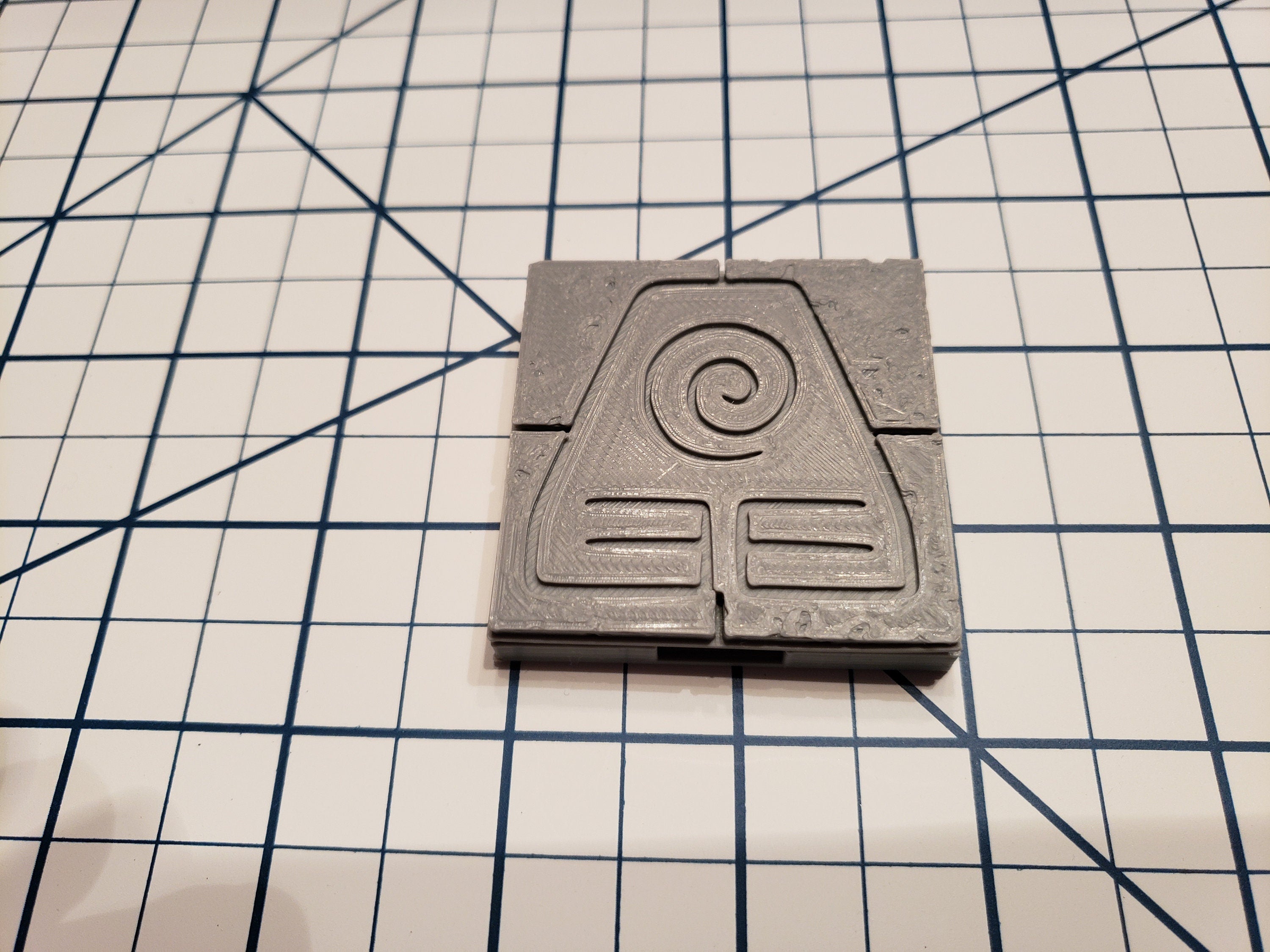 Cut Stone Floor Encounter Tile - OpenLock or DragonLock - Openforge - DND - Pathfinder - Dungeons & Dragons - RPG - Tabletop - 28 mm / 1"