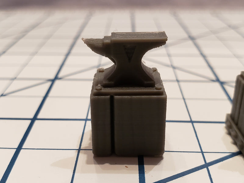 Blacksmith Anvil - Part of the Hero's Hoard Blacksmith Forge and Workshop  - DND - Pathfinder - Dungeons & Dragons - RPG - Tabletop - 28 mm