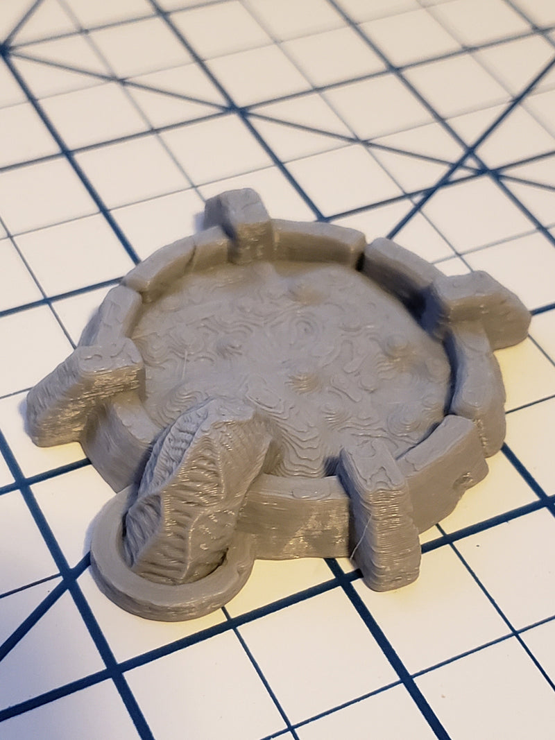 Larvae Pools - Part of A Den of Alien Evil Collection - DND - Pathfinder - Dungeons & Dragons - RPG - Tabletop - 28 mm / 1" - EC3D