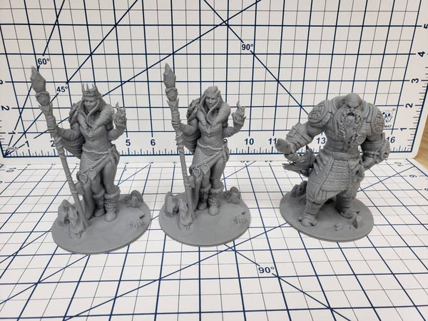 The Wilds of Wintertide - Frost Giants Minis - Hero's Hoard - DND - Pathfinder - Dungeons & Dragons - RPG - Tabletop - EC3D - Miniature