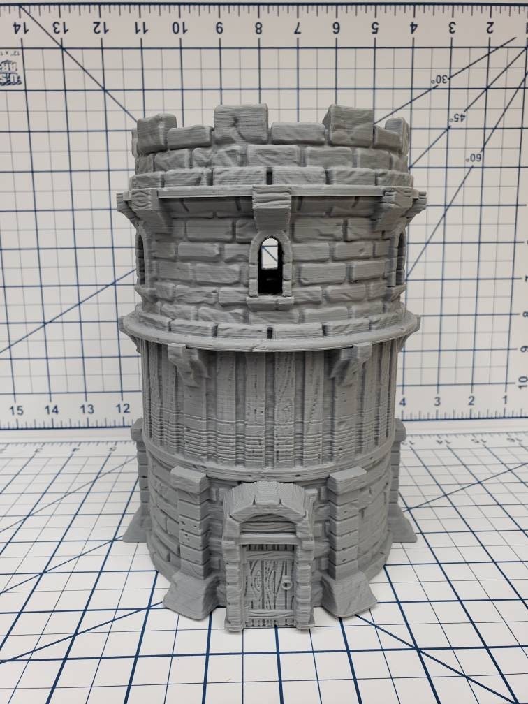 The Wilds of Wintertide Watchtower - EC3D  - DND - Pathfinder - Dungeons & Dragons - RPG - Tabletop  - 28 mm / 1"