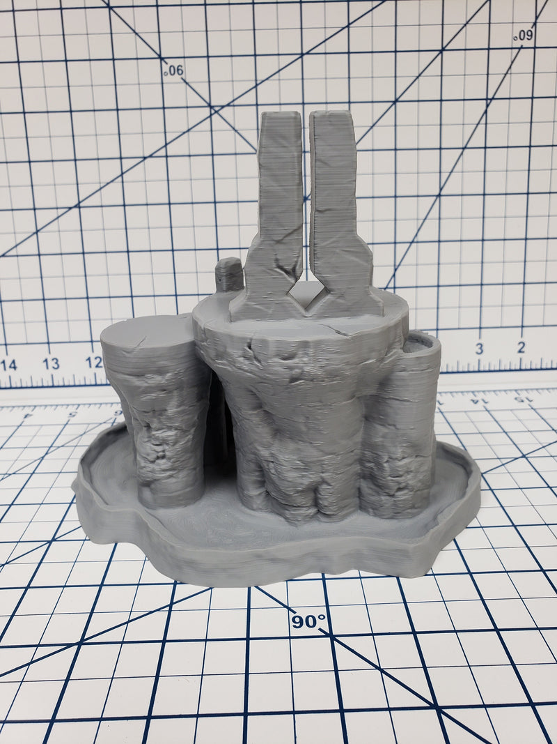 OpenForge - Places of Power - Chaos Pillar - Tabletop - DND - Pathfinder - RPG - 28 mm / 1" - Terrain - Dungeons & Dragons - Warhammer