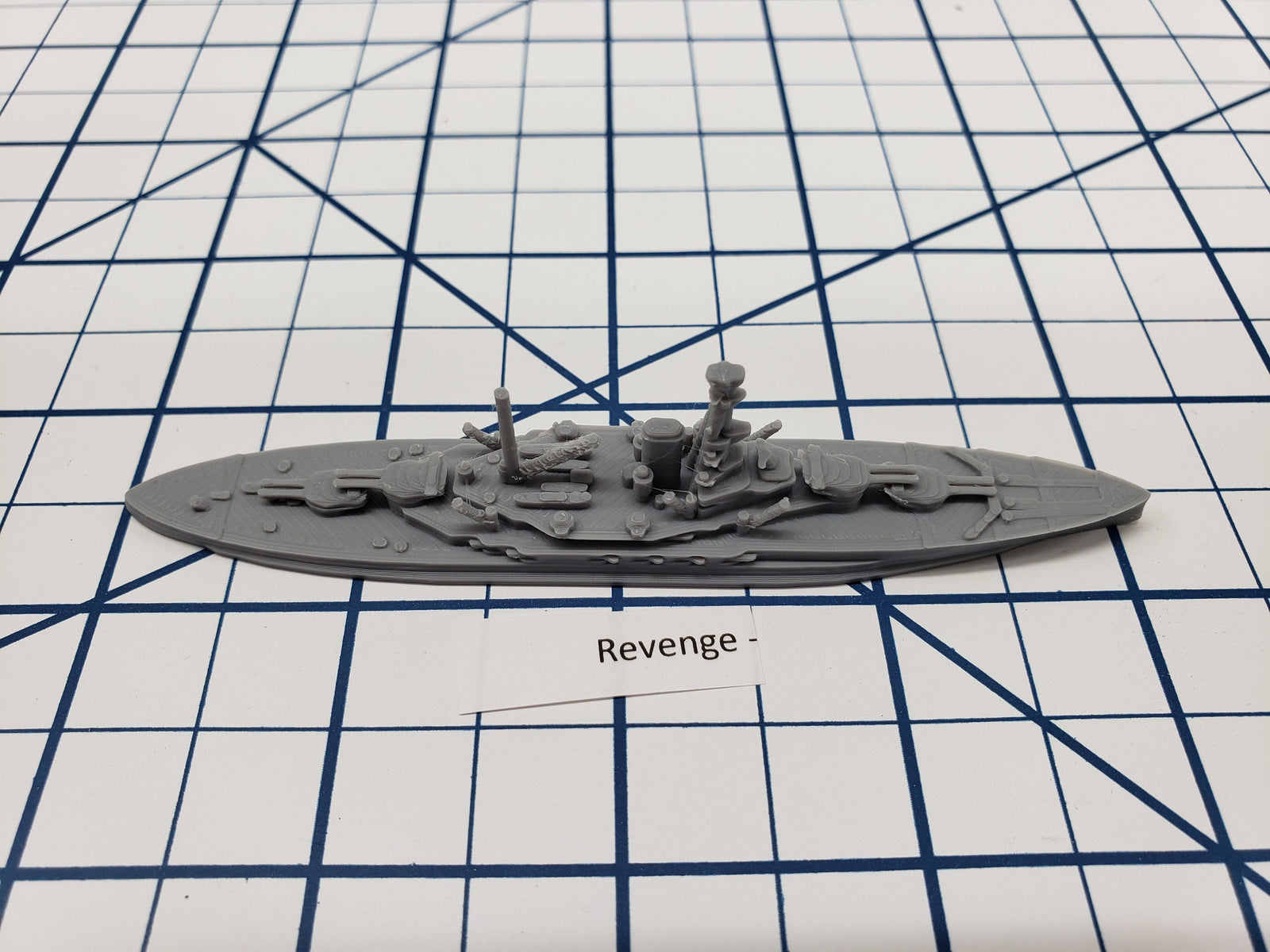 Battleship HMS Revenge Royal Navy Wargaming Axis and Allies