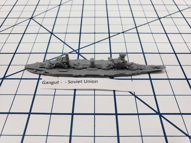 Battleship - Gangut - Soviet Navy - Wargaming - Axis and Allies - Naval Miniature - Victory at Sea - Tabletop Games - Warships