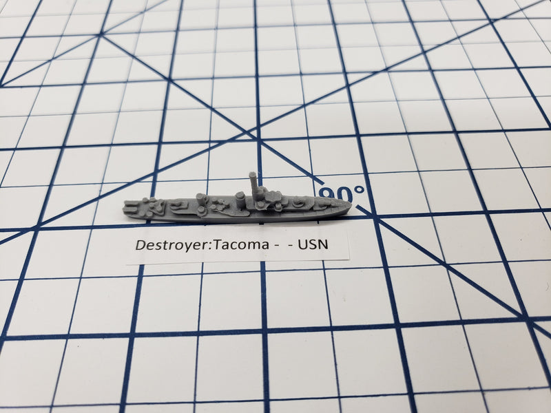 Frigate - Tacoma Class - USN - Wargaming - Axis and Allies - Naval Miniature - Victory at Sea - Tabletop Games - Warships
