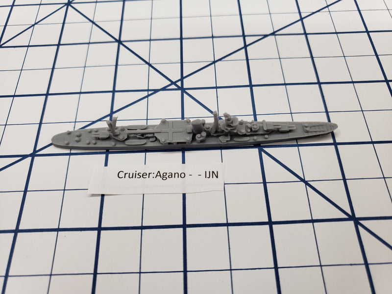 Cruiser - Agano - IJN - Wargaming - Axis and Allies - Naval Miniature - Victory at Sea - Tabletop Games - Warships