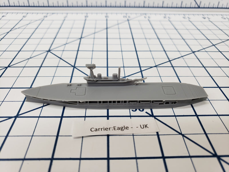 Carrier - Eagle - Royal Navy - Wargaming - Axis and Allies - Naval Miniature -  Tabletop Games - Warships