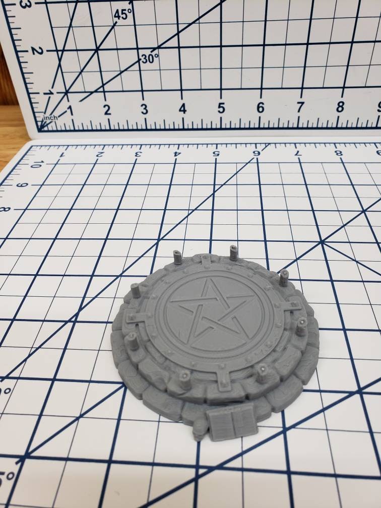 Summoning Circle  - Occult and Evil - DND - Pathfinder - RPG - Tabletop - EC3D - Terrain - Dungeons & Dragons