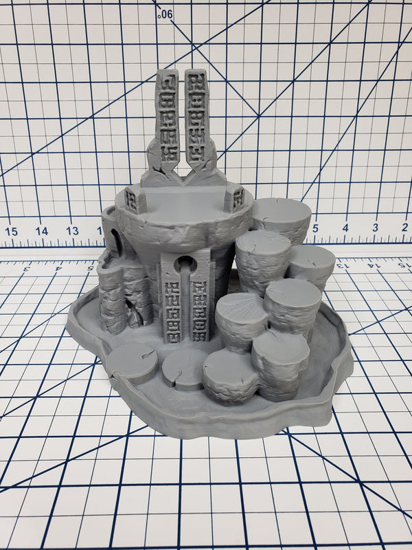 OpenForge - Places of Power - Chaos Pillar - Tabletop - DND - Pathfinder - RPG - 28 mm / 1" - Terrain - Dungeons & Dragons -