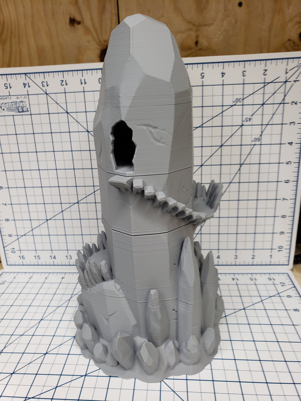 Crystal Shard Tower - Wilds of Wintertide - EC3D - Openforge - DND - Pathfinder - Dungeons & Dragons - RPG - 28 mm / 1"