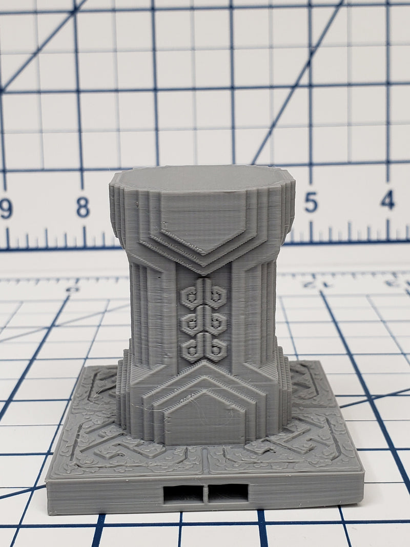 Mountain King - Pillar Tile - DragonLock - DND - Pathfinder - RPG - Dungeon & Dragons - 28 mm / 1" - Fat Dragon Games