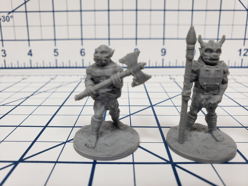 Orc Warriors 2 Set (3 minis)- DND - Pathfinder - RPG - Dungeon & Dragons - Miniature - Mini - 28 mm / 1" - Fat Dragon Games