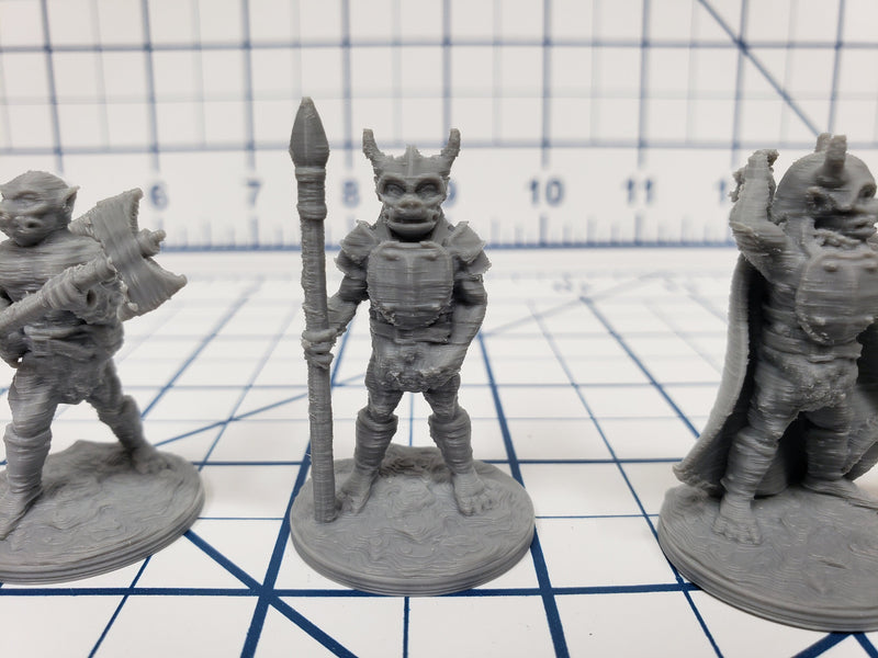 Orc Warriors 2 Set (3 minis)- DND - Pathfinder - RPG - Dungeon & Dragons - Miniature - Mini - 28 mm / 1" - Fat Dragon Games