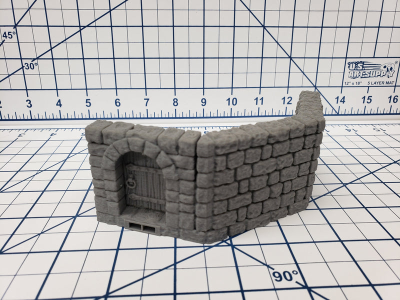 Castle Style - Castle to Tower Adapters - DragonLock - DND - Pathfinder - RPG - Dungeon & Dragons - 28 mm / 1" - Terrain - Fat Dragon Games