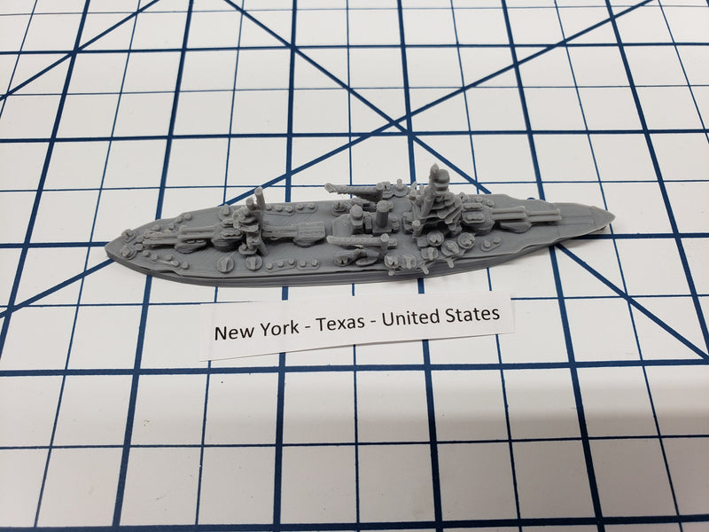 Battleship - Texas - US Navy - Wargaming - Axis and Allies - Naval Miniature - Victory at Sea - Tabletop Games - Warships