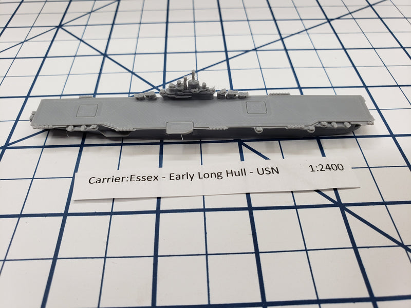 Carrier - Essex - USN - Wargaming - Axis and Allies - Naval Miniature - Victory at Sea - Tabletop Games - Warships