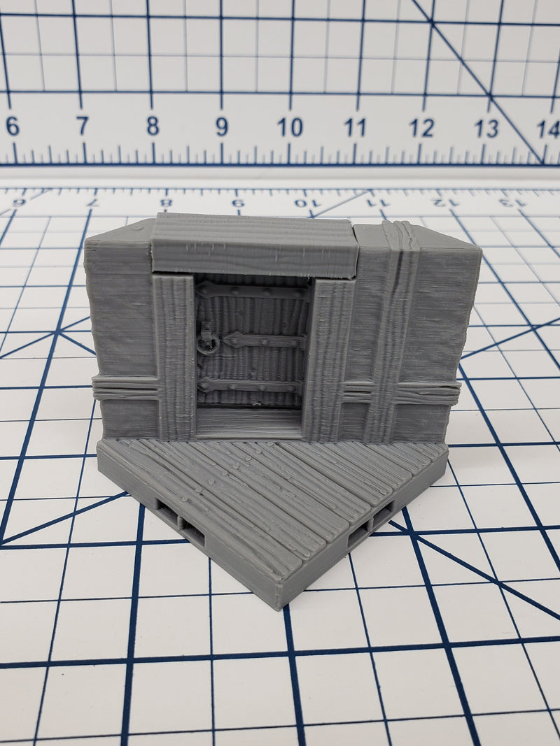 Tavern Style - Door Tiles - DragonLock - DND - Pathfinder - RPG - Dungeon & Dragons - 28 mm / 1" - Terrain - Tabletop - Fat Dragon Games