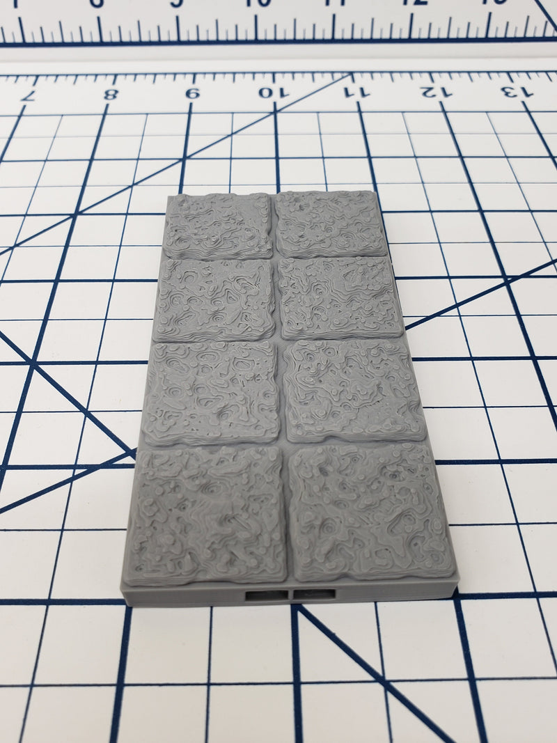 Dungeon Style - Floor Tiles - DragonLock - DND - Pathfinder - RPG - Dungeon & Dragons - 28 mm / 1" - Terrain - Fat Dragon Games