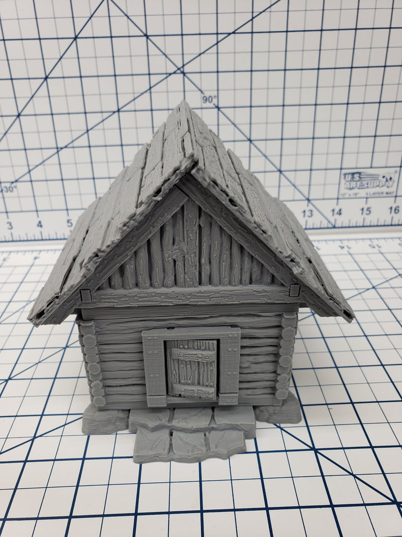 Small Cottage / House - DND - Pathfinder - Dungeons & Dragons - RPG - Tabletop - Terrain - 28 mm / 1" - Warhammer - Gamescape3d