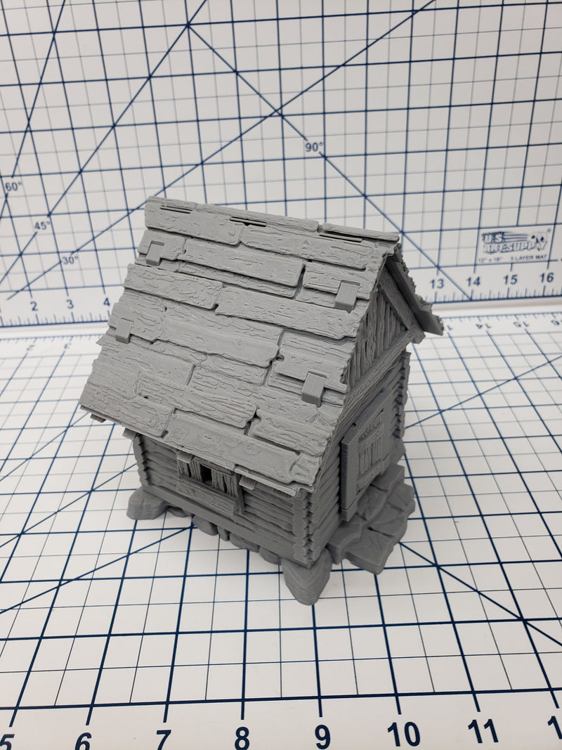 Small Cottage / House - DND - Pathfinder - Dungeons & Dragons - RPG - Tabletop - Terrain - 28 mm / 1" -  - Gamescape3d