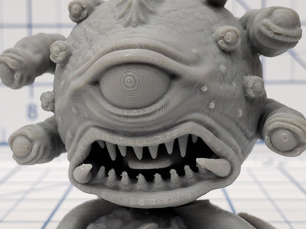 Angry Ball of Eyes - Beholder - DND - Pathfinder - RPG - Dungeon & Dragons - Miniature - Mini - 28 mm / 1" - Fat Dragon Games