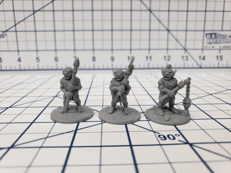 Goblin Minis Sets  - DND - Pathfinder - RPG - Dungeon & Dragons - Miniature - Mini - 28 mm / 1" - Fat Dragon Games