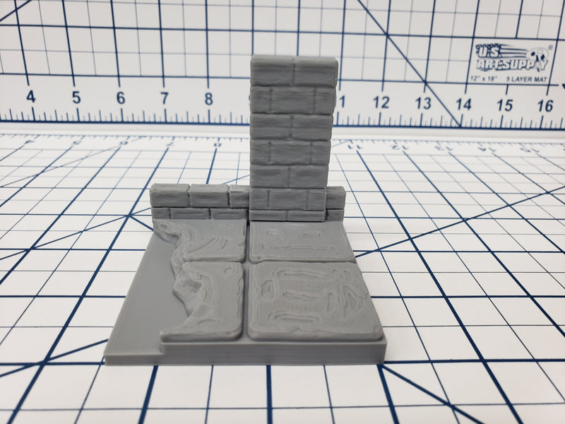 Water Tile Accessories - EC3D - DND - Pathfinder - Dungeons & Dragons - RPG - Tabletop - 28 mm / 1" - True Tiles