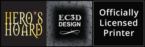Water Tile Accessories - EC3D - DND - Pathfinder - Dungeons & Dragons - RPG - Tabletop - 28 mm / 1" - True Tiles