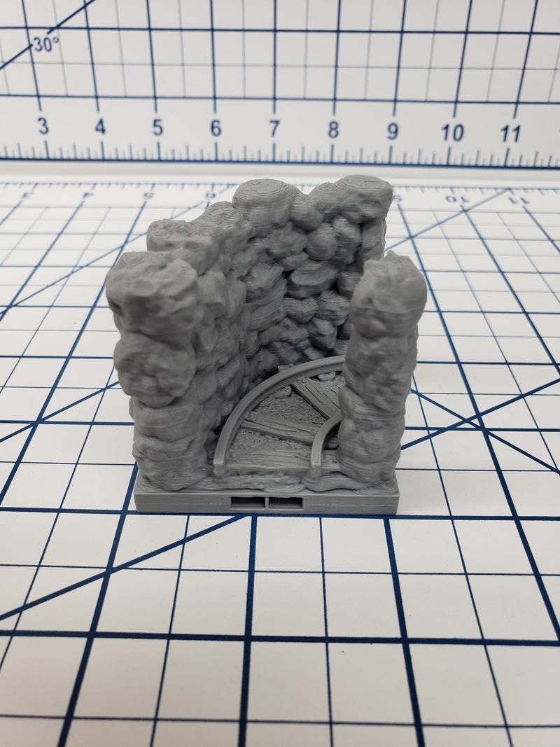 Caverns Narrow Passage Tiles DragonLock DND Pathfinder RPG