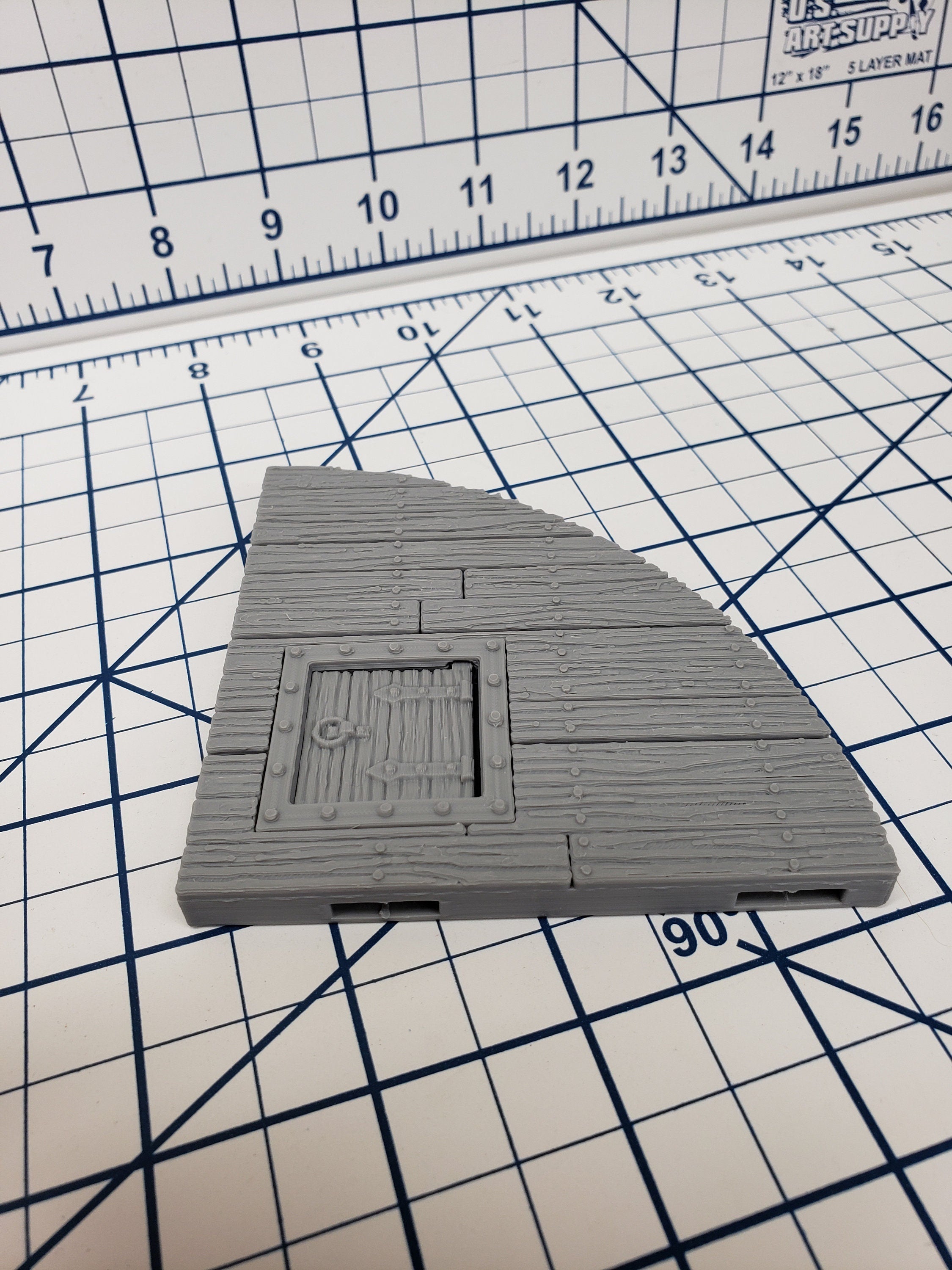 Castle Style - Round Tower Floors - DragonLock - DND - Pathfinder - RPG - Dungeon & Dragons - 28 mm / 1" - Terrain - Fat Dragon Games