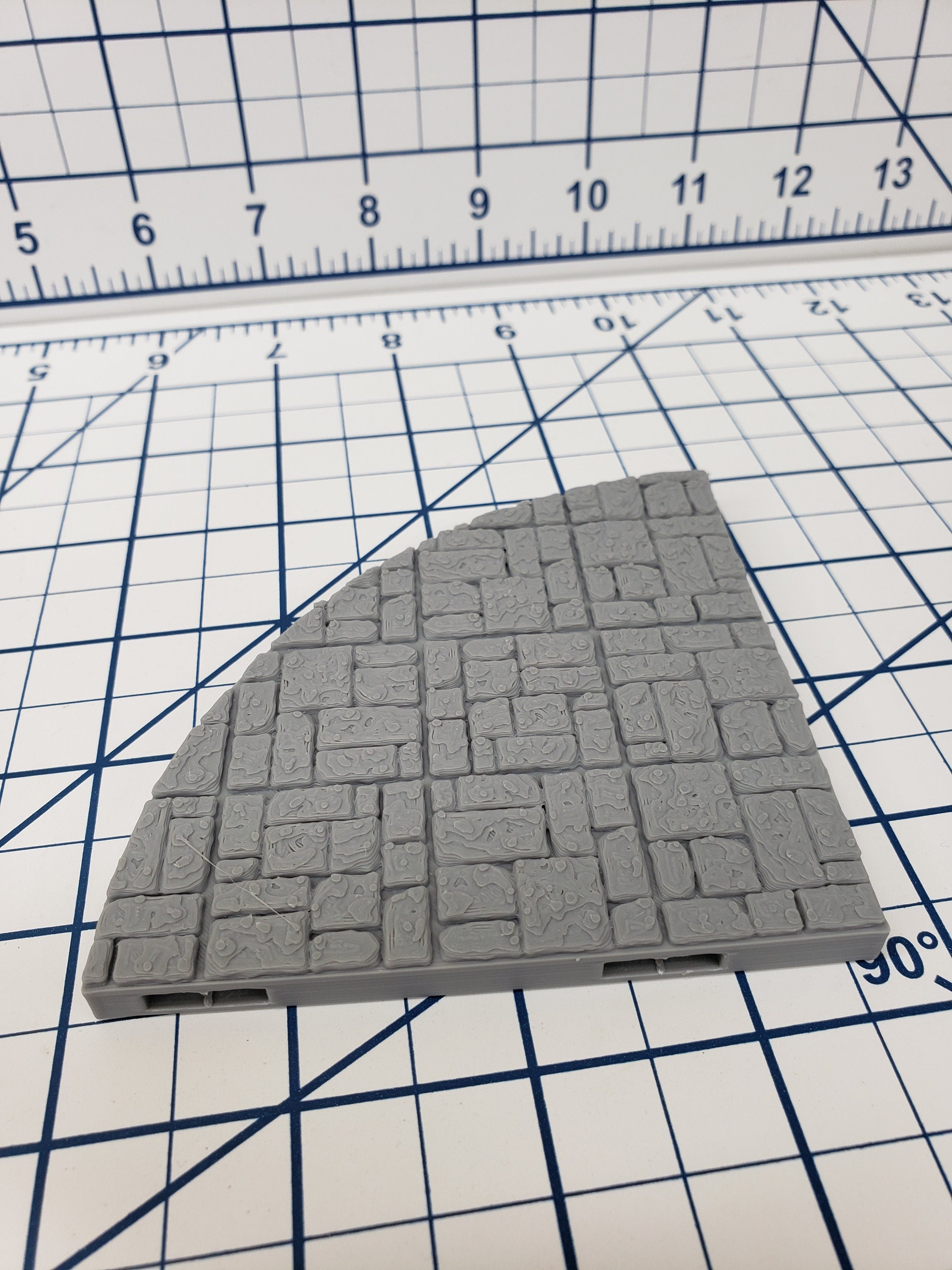 Castle Style - Round Tower Floors - DragonLock - DND - Pathfinder - RPG - Dungeon & Dragons - 28 mm / 1" - Terrain - Fat Dragon Games