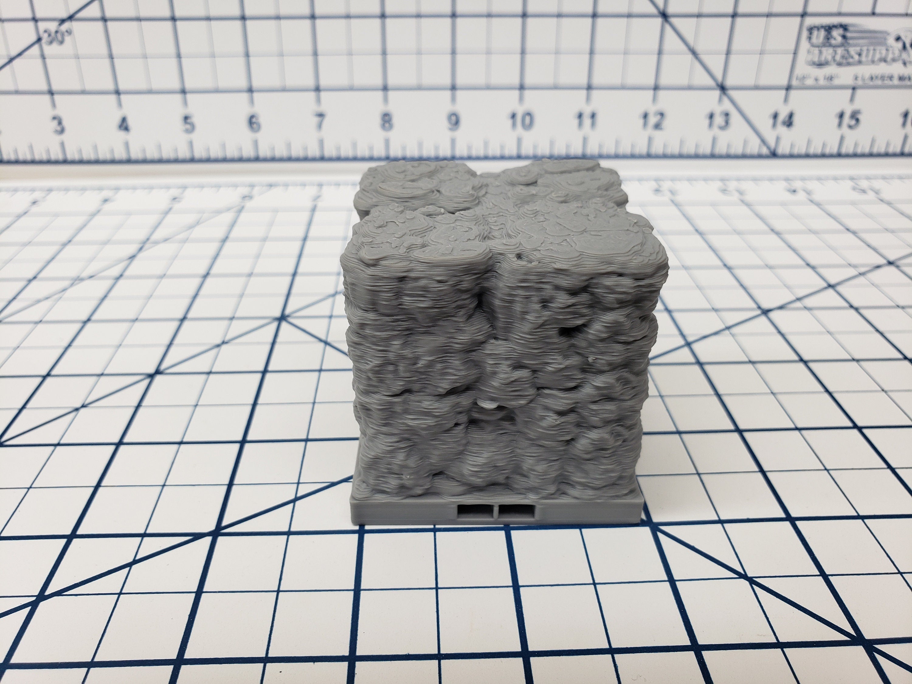Caverns - Elevated Floor Tiles - DragonLock - DND - Pathfinder - RPG - Dungeon & Dragons - 28 mm / 1" - Terrain - Fat Dragon Games