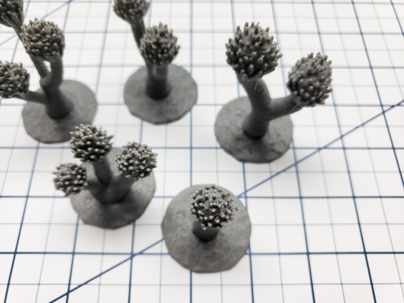 Empire of Scorching Sands - Yucca Trees - DND - Dungeons & Dragons - RPG - Tabletop - EC3D - Miniature - 28 mm