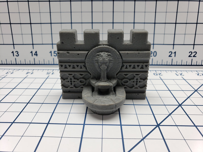 Empire of Scorching Sands - City Walls - DND - Dungeons & Dragons - RPG - Tabletop - EC3D - Miniature - 28 mm