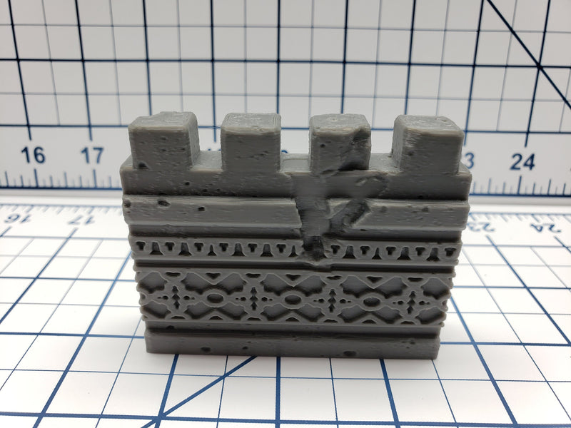 Empire of Scorching Sands - City Walls - DND - Dungeons & Dragons - RPG - Tabletop - EC3D - Miniature - 28 mm