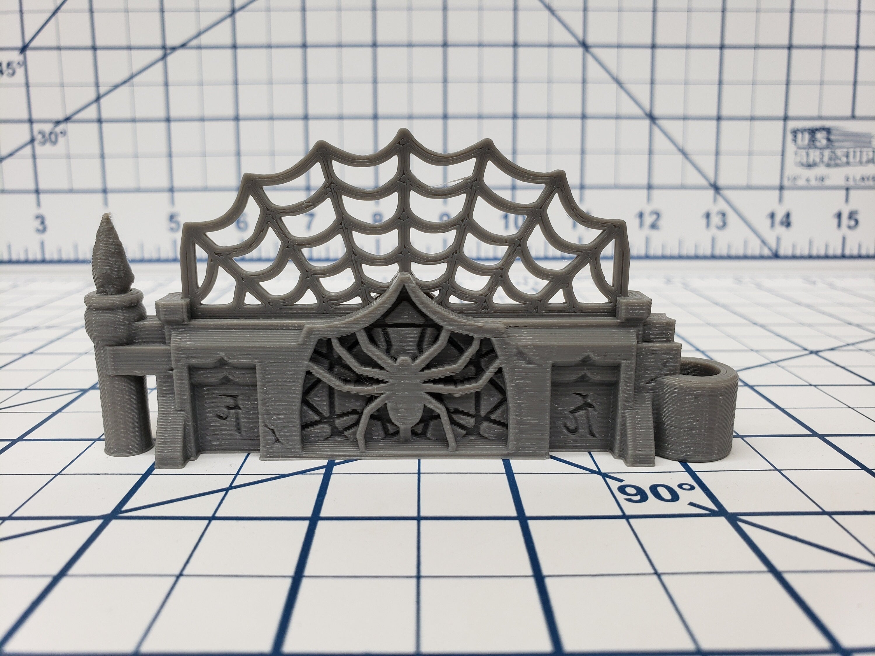 DungeonSticks - Drow Web Style - DND - Pathfinder - Dungeons & Dragons - Terrain - RPG - Tabletop - 28 mm / 1"