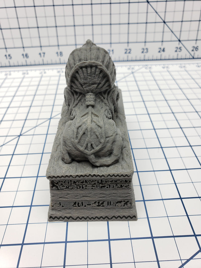 Empire of Scorching Sands - Sphinx Statue - DND - Dungeons & Dragons - RPG - Tabletop - EC3D - Miniature - 28 mm