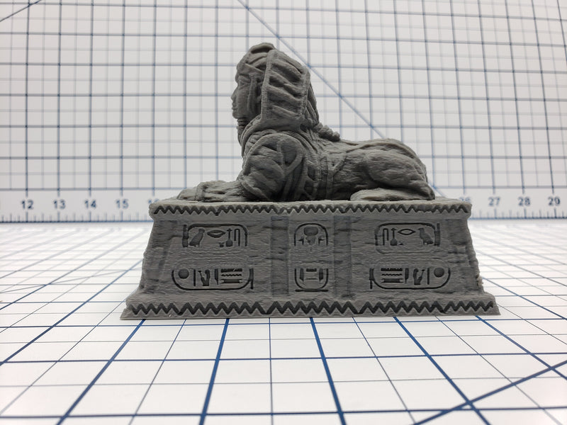 Empire of Scorching Sands - Sphinx Statue - DND - Dungeons & Dragons - RPG - Tabletop - EC3D - Miniature - 28 mm