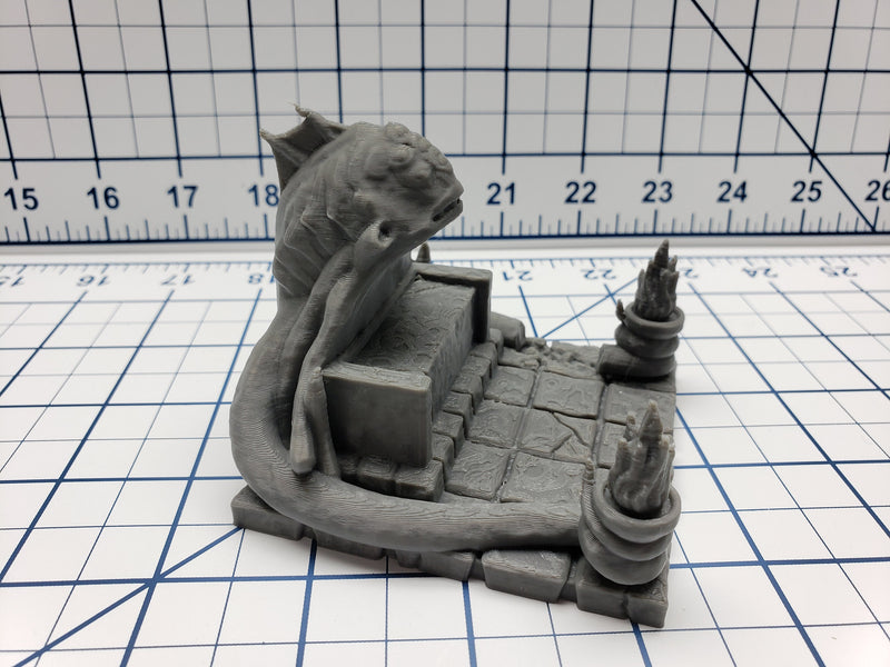 Skyless Realms - Black Lake - Deep Horror Altar - DND - Dungeons & Dragons - RPG - Tabletop - EC3D - Miniature - 28 mm - 1" scale