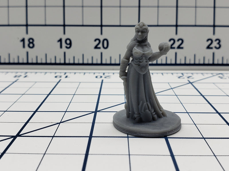 Skyless Realms -  Dark Elves - DND - Pathfinder - Dungeons & Dragons - RPG - Tabletop - EC3D - Miniature - Mini - 28 mm - 1"