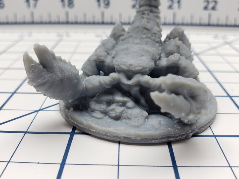 Empire of Scorching Sands - Giant Scorpion Mini - DND - Pathfinder - Dungeons & Dragons - RPG - Tabletop - EC3D - Miniature - 28 mm